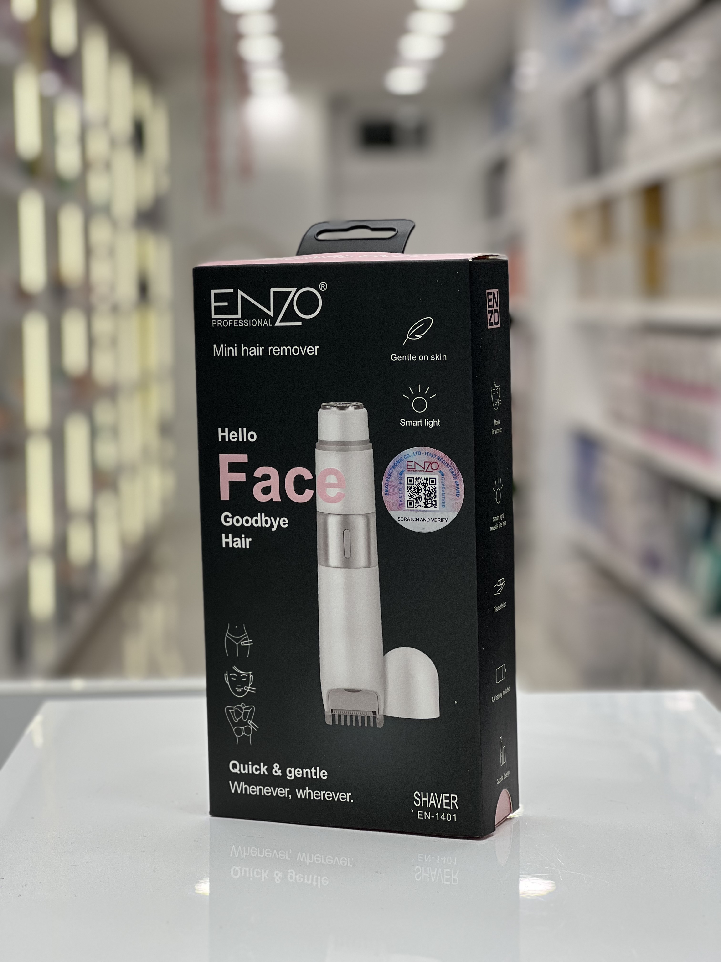 شیور زنانه صورت و بدن مارک enzo